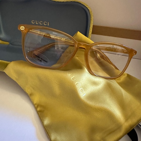 Gucci readers honey gold - Picture 5 of 12